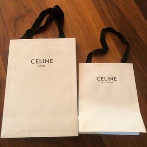 Celine Paper Retail Shopping Bags (2)